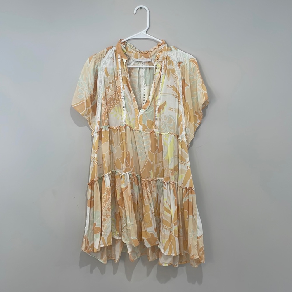 Vici Collection: good karma tiered babydoll tunic